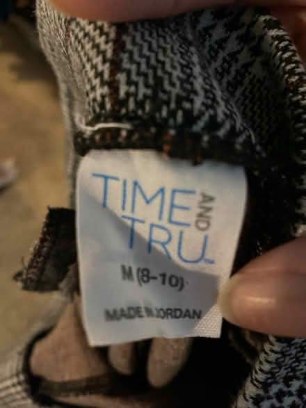 Photo of free M Black and white pants (Lisle, IL) #2