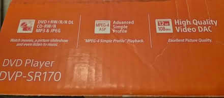 Photo of free Sony DVD Player (Barnard's Green WR14) #3