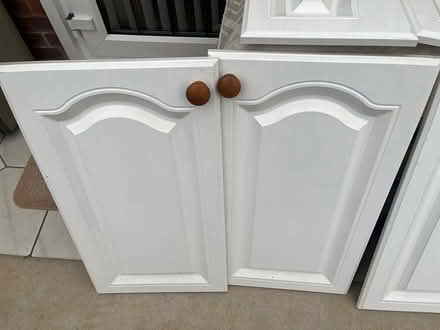 Photo of free White kitchen cupboard doors (Long eaton NG10) #1