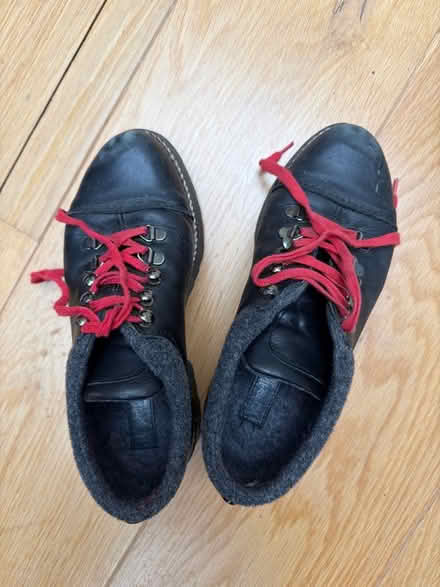 Photo of free Russell and Bromley Red and black boots (Cumnor OX2) #1