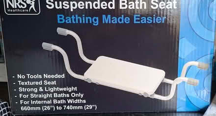 Photo of free Suspended bath seat (Matlock DE4) #1