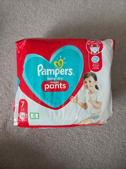 Photo of free Pampers baby-dry nappy pants (Burgess Park SE5) #1