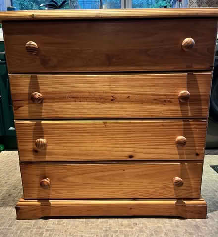 Photo of free Pine Chest of Drawers, would need collected by Thursday eve (BT6) #1