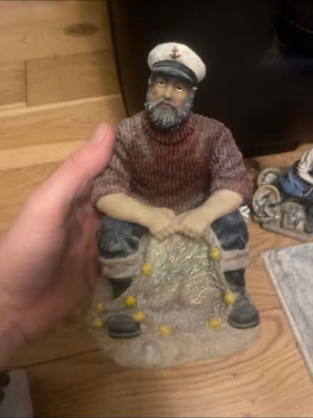 Photo of free Fisherman Ornaments x 3 (Cheshunt En8) #2