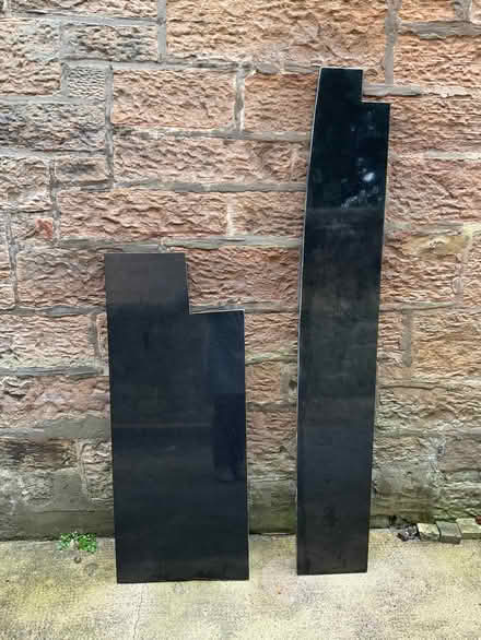 Photo of free black marble effect worktop or shelving (Holy Corner EH10) #1