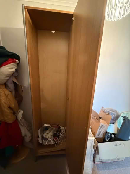 Photo of free Tall storage cabinet with shelves (Teddington) #2