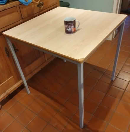 Photo of free Small Table (75cm square) (Woodston) #2