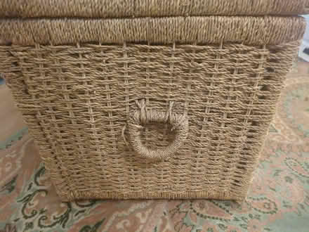 Photo of free Rattan storage chest (Malvern Wells WR14) #3