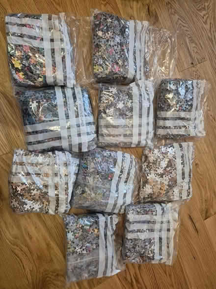 Photo of free Jigsaw puzzles x 14 (Sw155au, Barnes) #1
