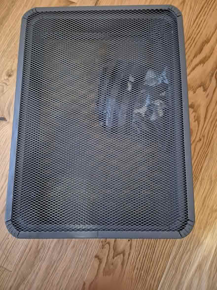 Photo of free Grey 3 tier metal trolley (Sw155au, Barnes) #1