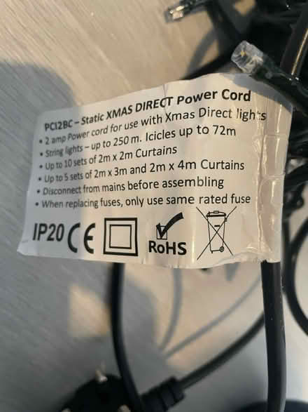 Photo of free Christmas tree lights (Loughton) #3