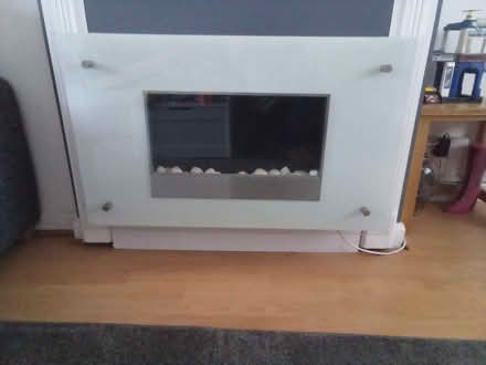 Photo of free White electric fire. (Headington Quarry OX3) #1