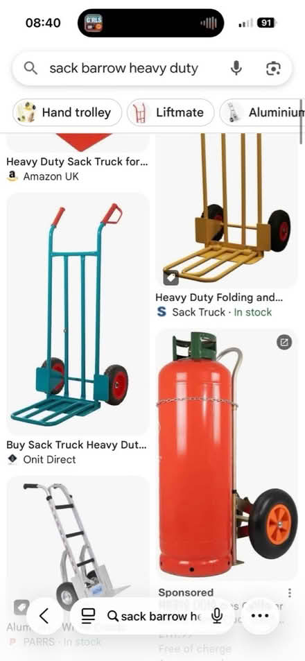 Photo of Sack barrow heavy duty (Baldock SG7) #1