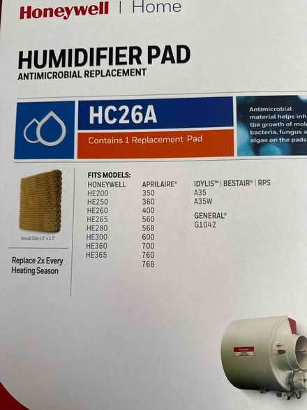 Photo of free Humidifier pads (Bristol and Hurontario) #2