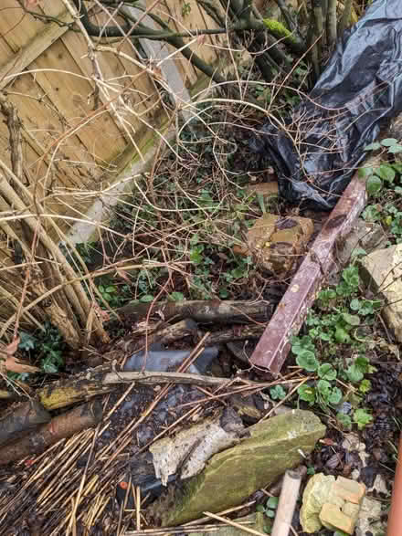 Photo of free Old gutters and drain pipes brown (Tingley, Leeds/wakey WF3) #1