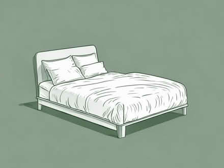 Photo of double bed frame or mattress (Jarvis Brook TN6) #1