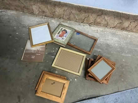 Photo of free Box of picture frames (Off Linwood) #1