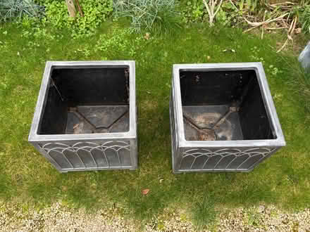 Photo of free Two Lead Effect Plastic Garden Planters (Chichester PO19) #3