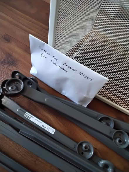 Photo of free 4 IKEA Komplement metal mesh wardrobe baskets/drawers (Allerton L18) #4