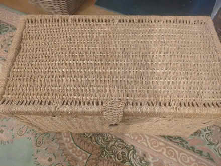 Photo of free Rattan storage chest (Malvern Wells WR14) #2