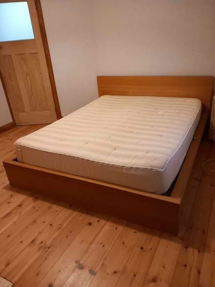 Photo of free King size bed frame and mattress (Strawberry Hill TW2) #1
