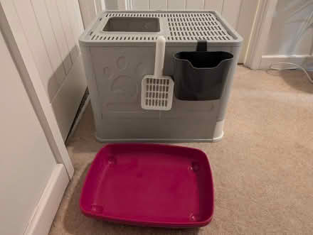 Photo of free Top exit foldable cat litter tray (Easton BS5) #2