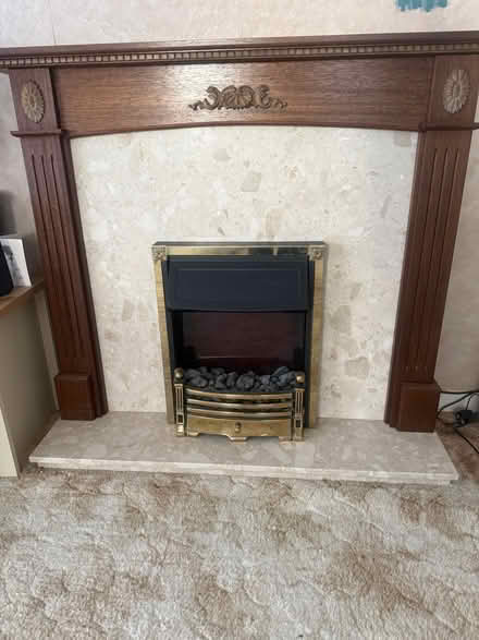 Photo of free Electric fireplace and surround (Warsash SO31) #1