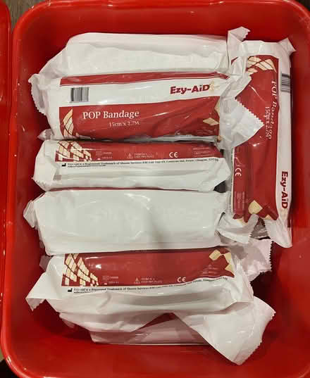 Photo of free Plaster of Paris bandages - about 30 packets (Howtown, Ullswater CA10) #1