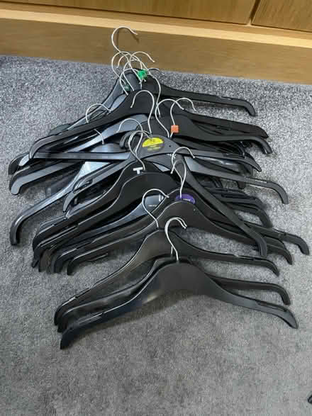Photo of free 50 clothes hangers (Fairbrae EH11) #1