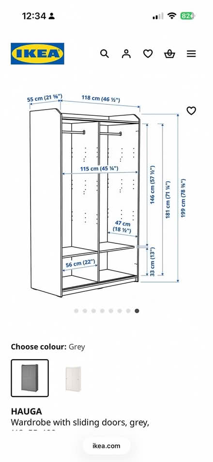 Photo of free Ikea white wardrobe (Furzedown Tooting) #2