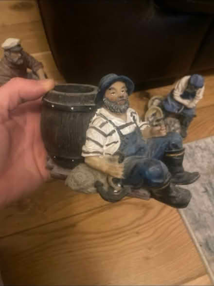 Photo of free Fisherman Ornaments x 3 (Cheshunt En8) #3