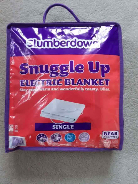 Photo of free Slumberdown Single Electric Blanket (Great Mole Wood SG14) #2