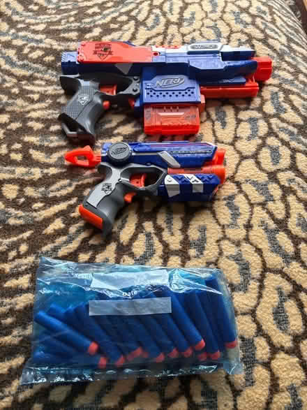 Photo of free Two nerf guns and a few bullets (Enfield EN2) #1