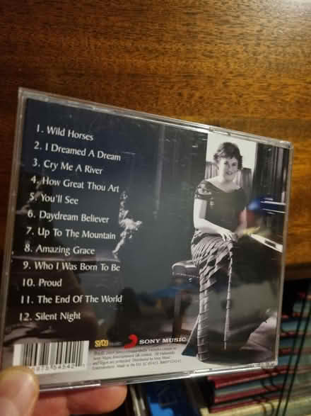 Photo of free Susan Boyle cd I dreamed a dream (SE20) #3