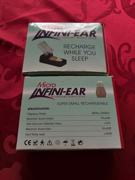 Photo of free Micro infiniear, hearing aid device (Blackrock) #2
