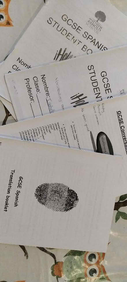 Photo of free GCSE Spanish booklets (Kennington OX1) #1