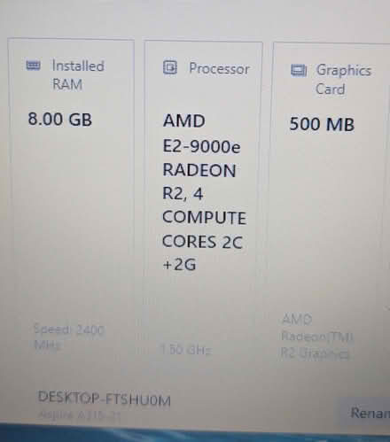 Photo of free Laptop - no hard drive (Cliffe BN7) #2