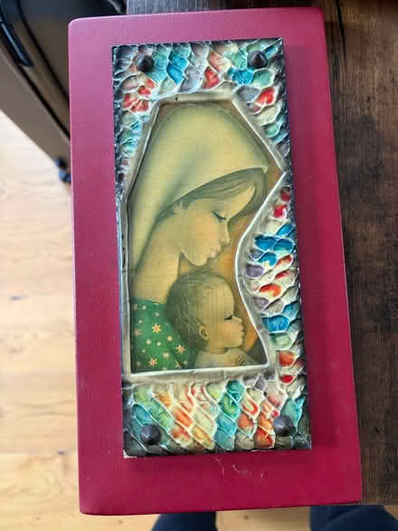 Photo of free Virgin Mary Decoration (Earls Court) #1