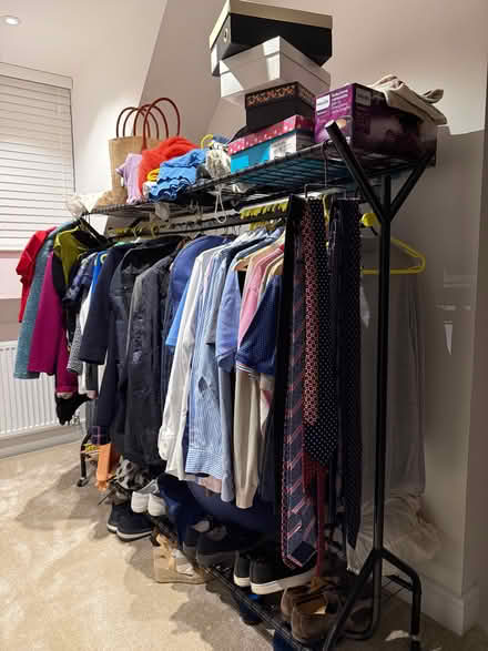 Photo of free Large clothes hanging rail (Chester CH1) #1