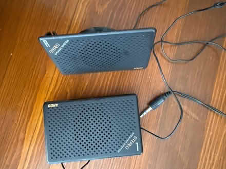 Photo of free Credit card size speakers (Bristol and Hurontario) #1