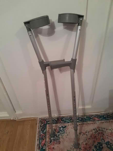 Photo of free Pair of crutches (East Wall Dublin3) #1