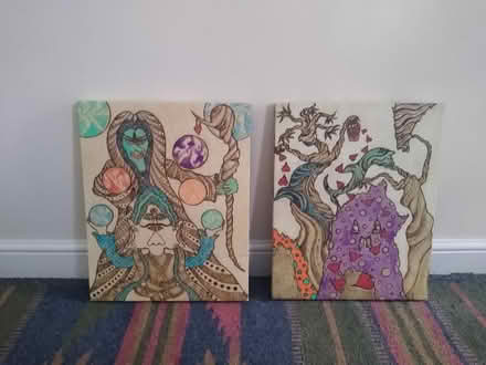 Photo of free Fantasy, surreal art canvases (Bexhill) #3