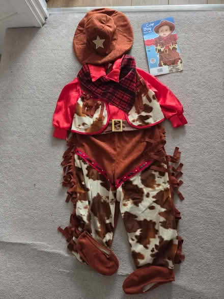 Photo of free Cow boy costume 24 months (Burgess Park SE5) #1