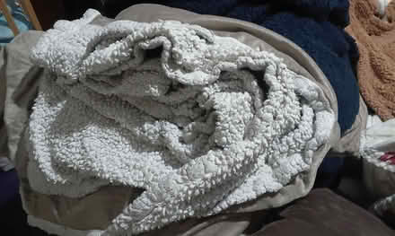 Photo of free double (smaller size double) warm blanket/throw (Lewisham SE13) #1