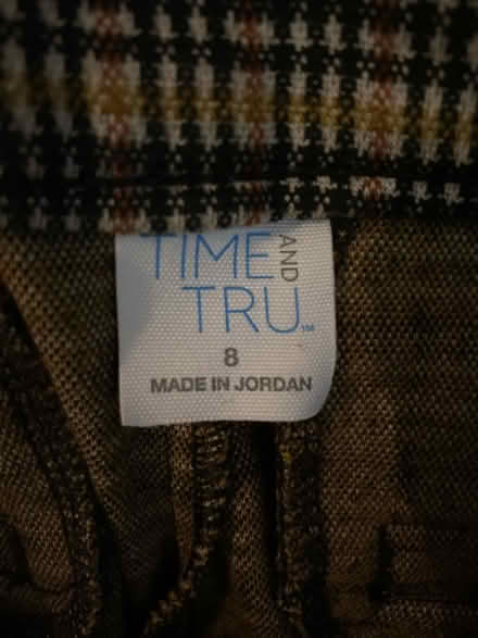 Photo of free Size 8 Plaid Pants (Lisle, IL) #2