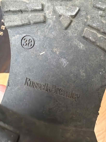 Photo of free Russell and Bromley Red and black boots (Cumnor OX2) #3