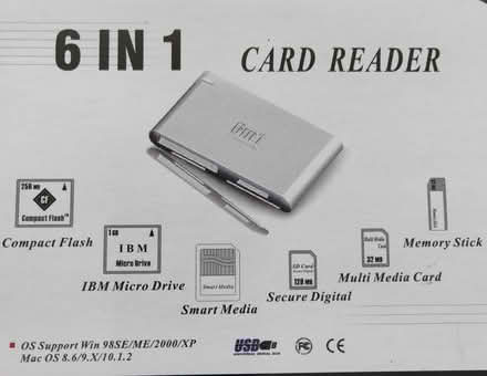 Photo of free 6 in 1 Card Reader (Barton on Sea BH25) #2
