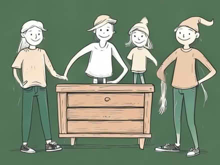 Photo of free Pine chest of drawers (Upper Holloway N19) #1