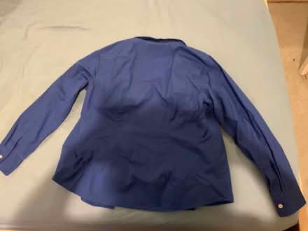 Photo of free Women’s blue dress shirt (Silver Spring) #2