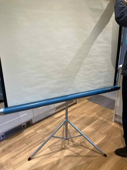 Photo of free Screen for showing slides or film (Central Bookham) #1
